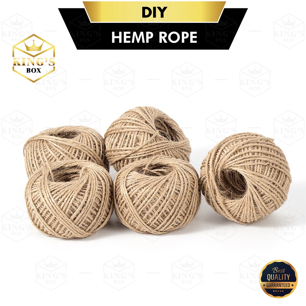 Natural Jute Hemp Linen Rope Twine String Cord Shank Craft String DIY