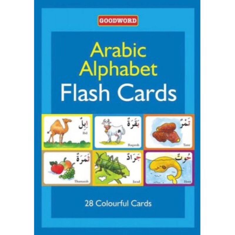 ARABIC ALPHABET FLASHCARDS | Shopee Malaysia