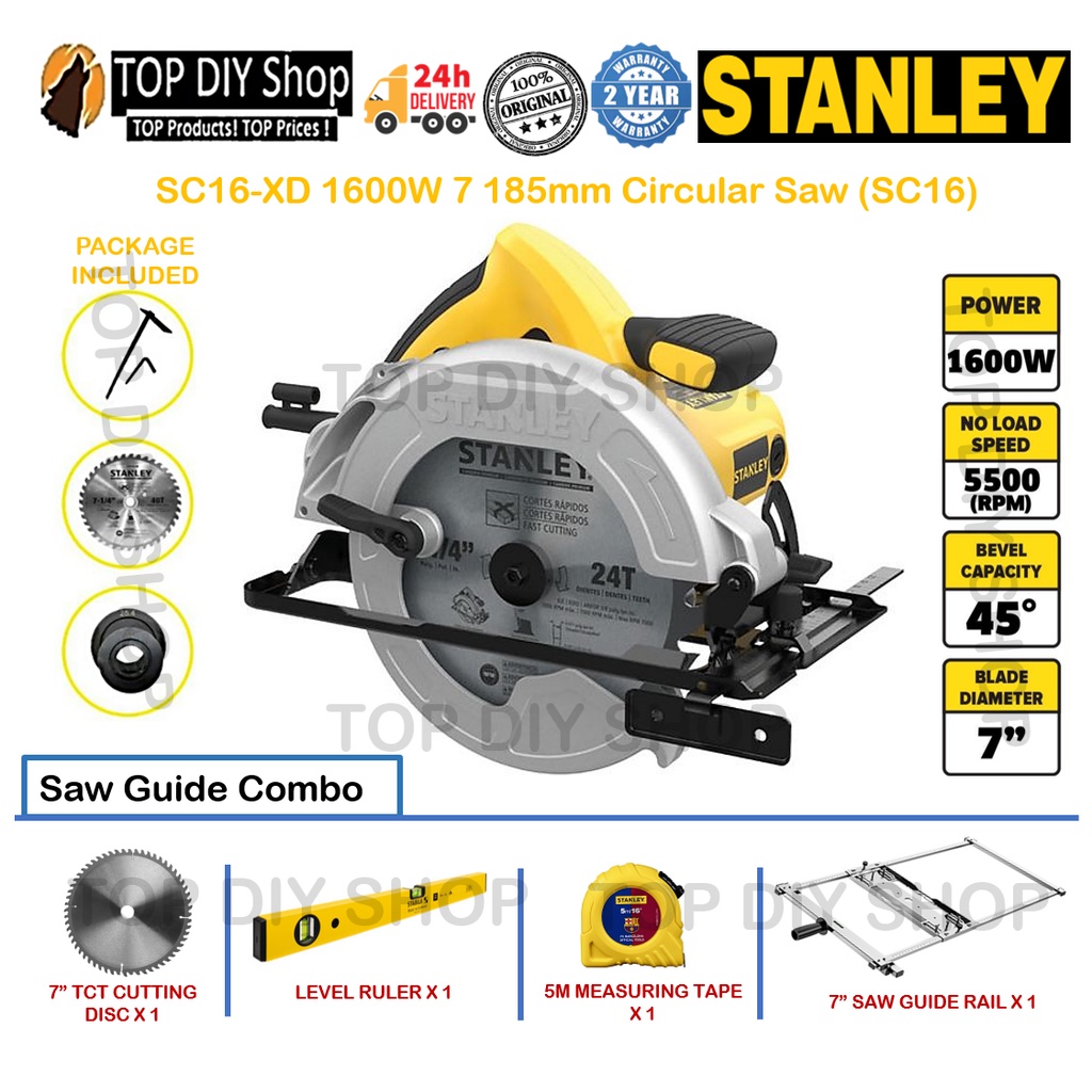 Stanley circular best sale saw guide