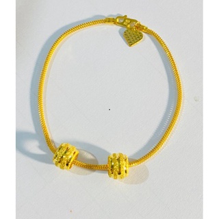 Pandora bracelet deals gold 916