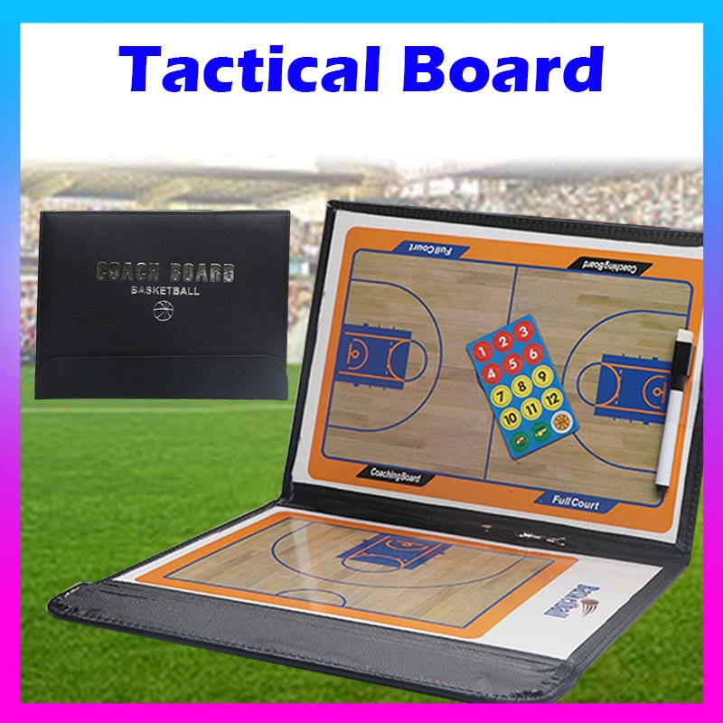 Basketball Tactical Board Foldable Basketball Coach Board