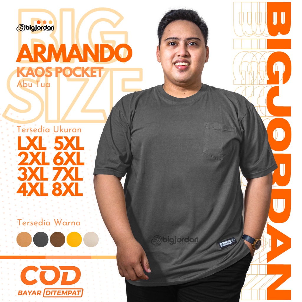 HITAM Big JORDAN t shirt basic Men black big size XXXL XXXXL baju polos black big size 3XL 4XL kaos o neck jumbo 5XL 6XL 7XL 8XL tees oversize plussize 24s original Shopee