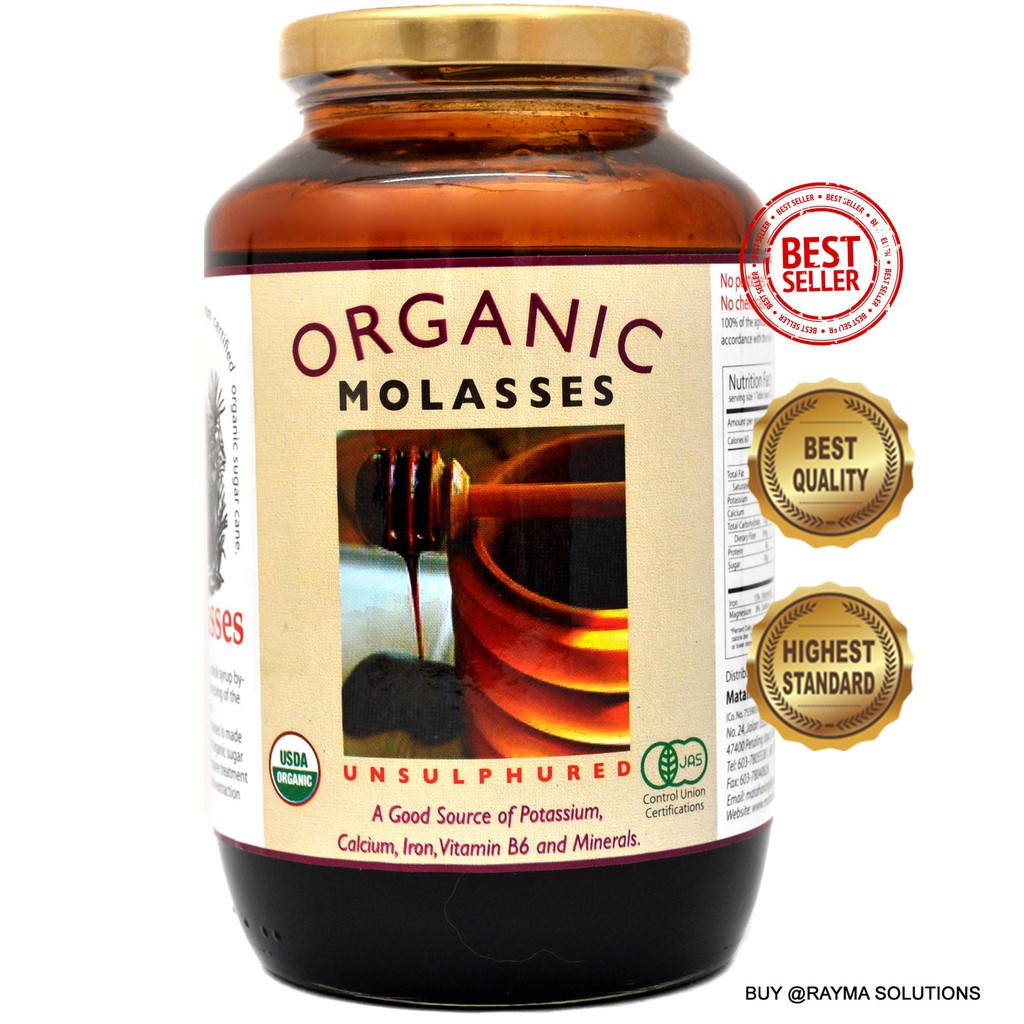 MH FOOD Organic Unsulphured Blackstrap Molasses 900g Shopee Malaysia