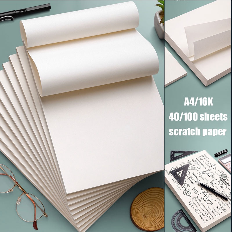 A4/16K Draft Paper Drawing Sketch Paper 100 Sheets Wholesale Blank ...