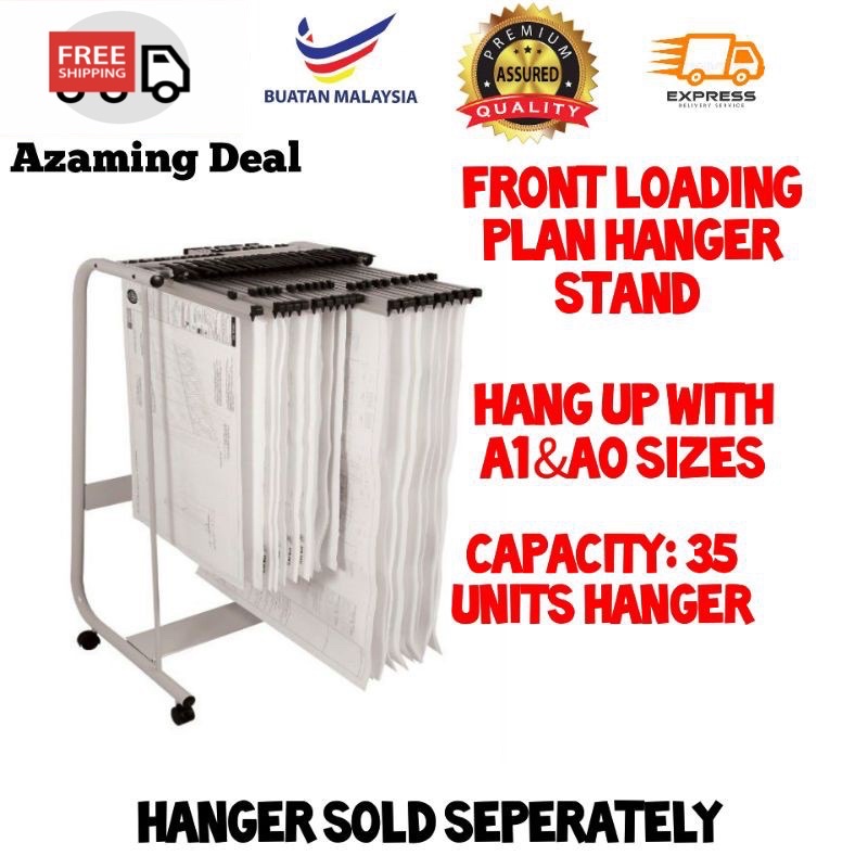PLAN HANGER STAND 388 (Suitable For A0 or A1 HANGER Clamp) Plan Hanger