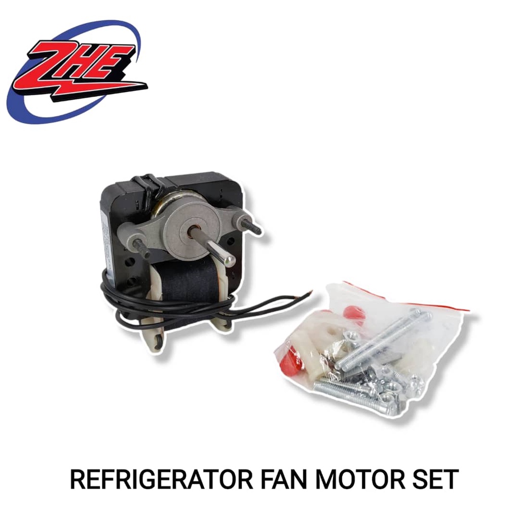 REFRIGERATOR FAN MOTOR WITH 2 BLADES SM672 / FRIDGE FAN MOTOR / MOTOR KIPAS PETI SEJUK (6614/202