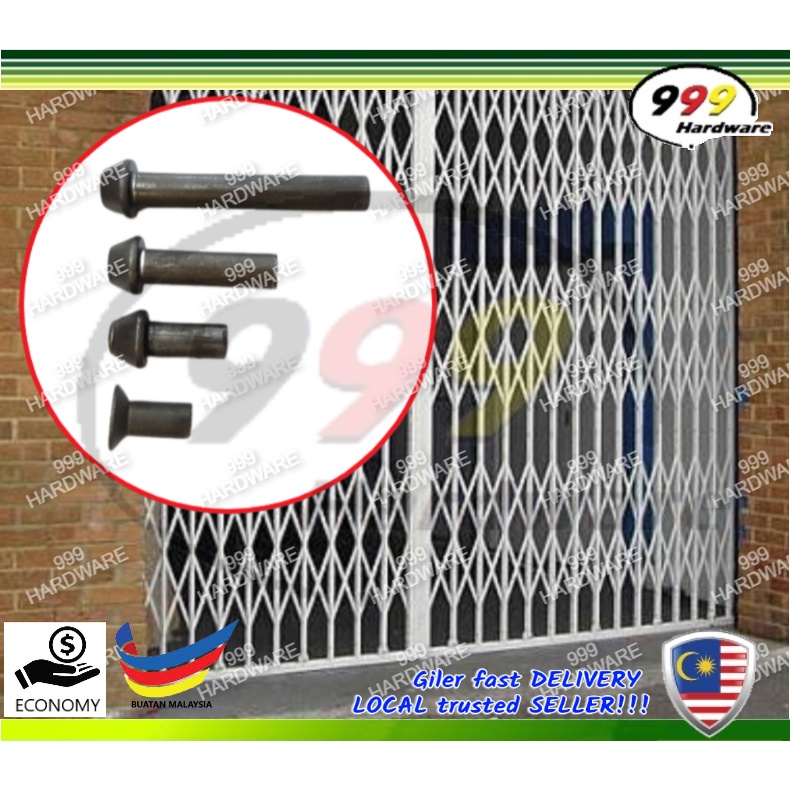 999 GATE RIVET METAL 6mm(1/4