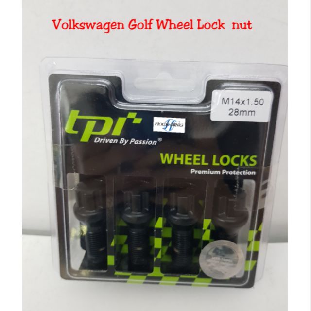 M14x1.5 28mm / 33mm Volkswagen TPI Special Wheel Lock Nut 4pcs Shopee