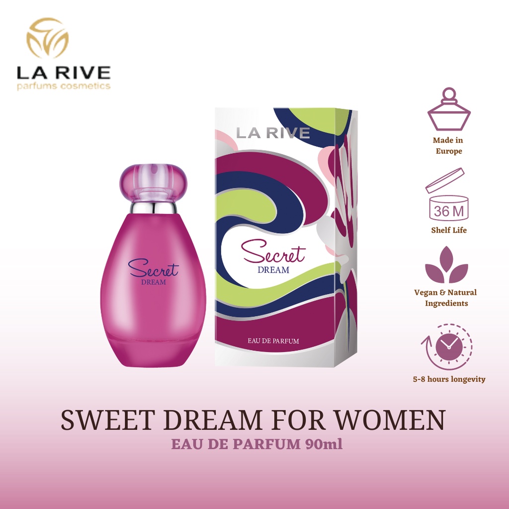 La Rive Secret Dreams edp (90ml) Shopee Malaysia