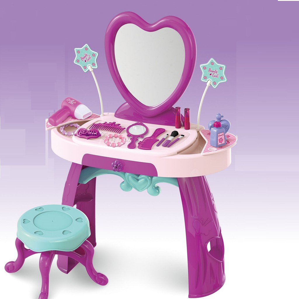Toy Dressing Table And Chair 27 details for children from 3 years old