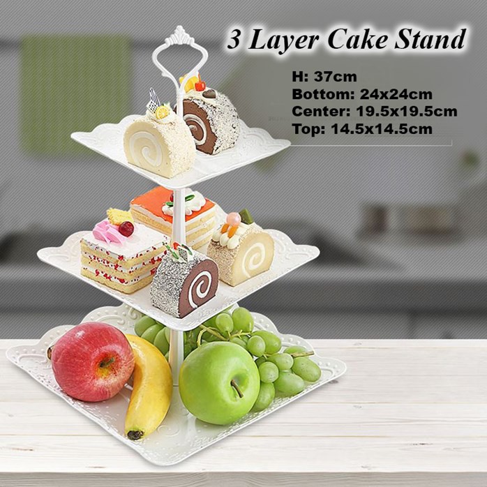 3 Layer Cake Stand | Shopee Malaysia