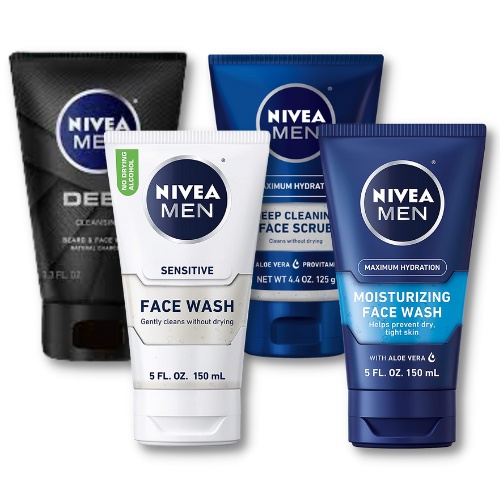 NIVEA MEN Maximum Hydration Deep Cleaning Face Scrub | Maximum ...