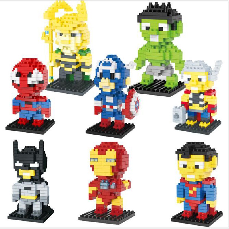 Compatible building blocks Marvel Avengers Super Heroes Iron Man Action ...