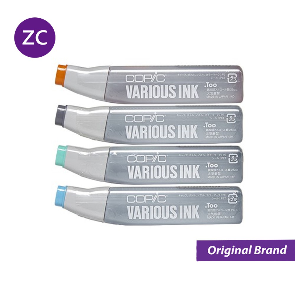 Copic Various Refill Ink 25ml (R / Y) - 1pcs | Shopee Malaysia