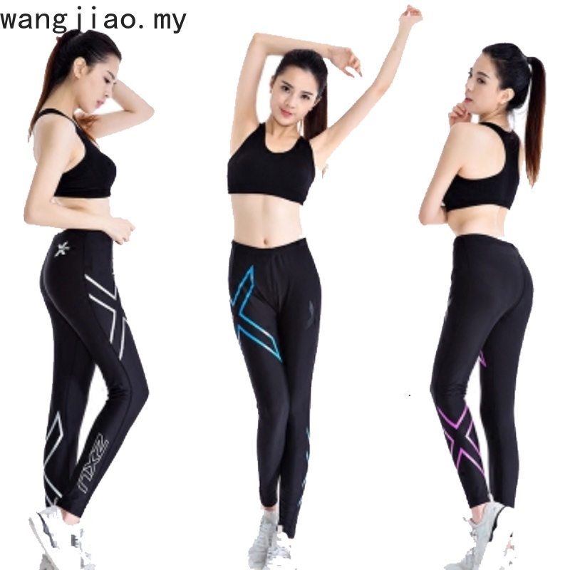 CYCLING PANTS WOMEN SPORTS LEGGINGS Compression Push Up Leggings Women  Running Yoga Gym Pants 2.X.U