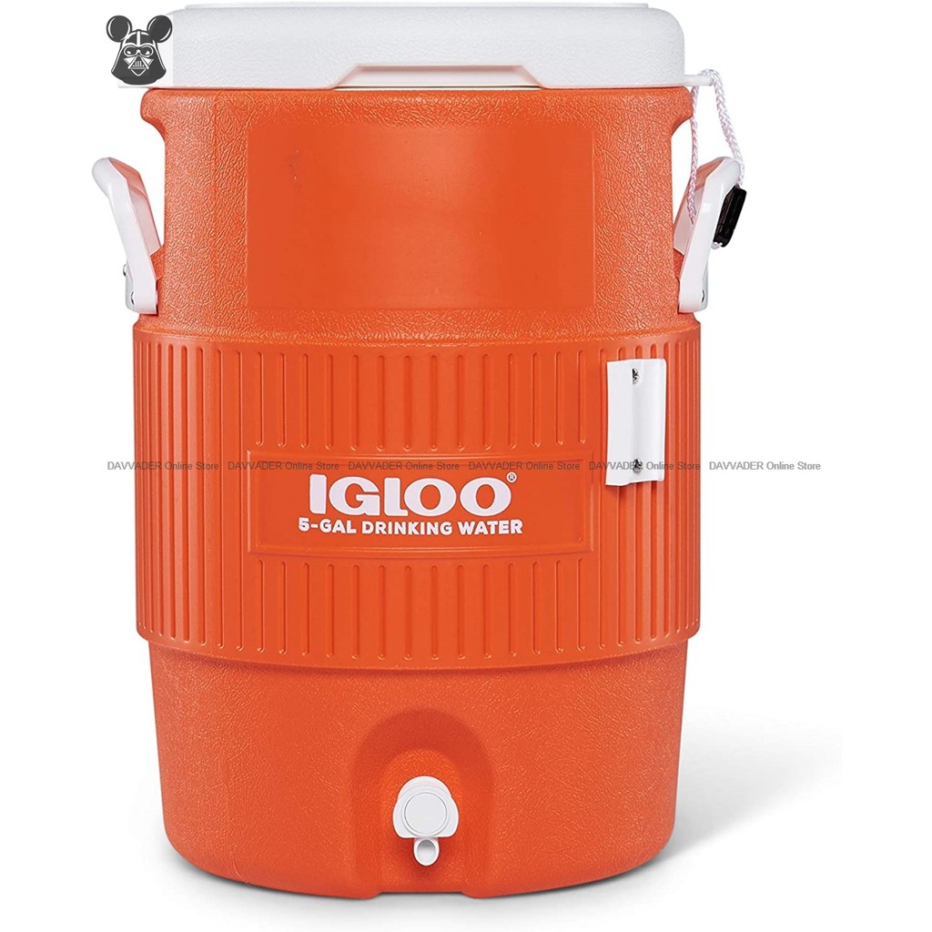 IGLOO 5 Gallon Seat Top Water Cooler Insulated Container Jug BPAfree