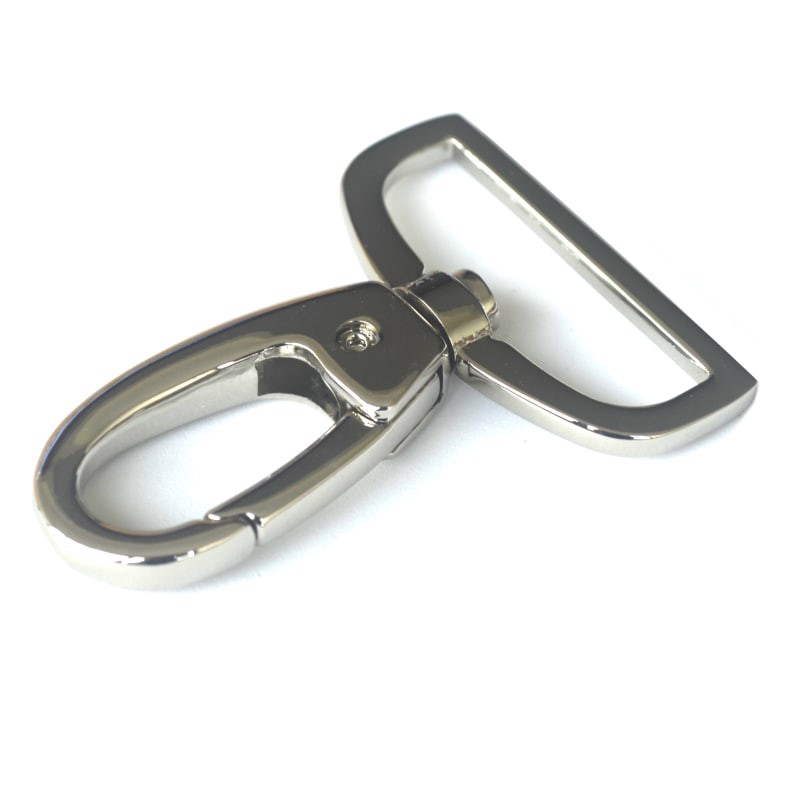Swivel Hook/ Keychain Hook / Bag Hook /Key Ring Hook 1-1/2 (3.81cm) Col-  Silver #E103