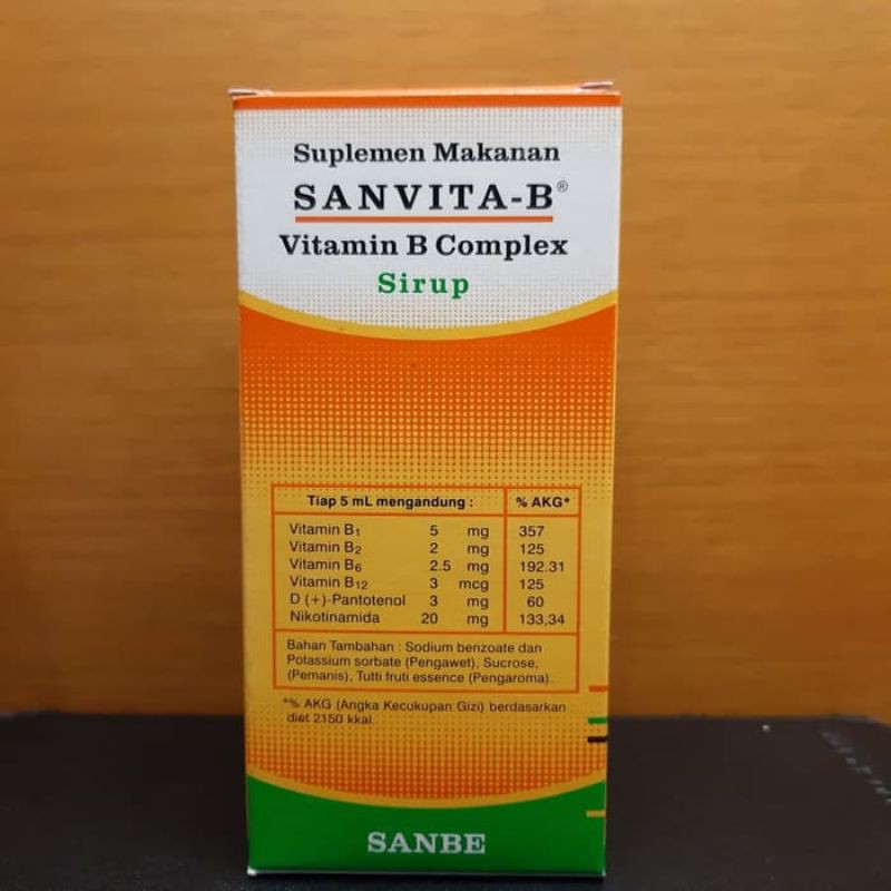 Sanvita-b Syrup 120ml | Shopee Malaysia