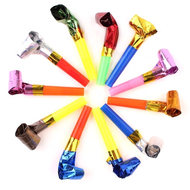 5Pcs Children's Birthday Party Toy Party Blower Party Horn blowing ...