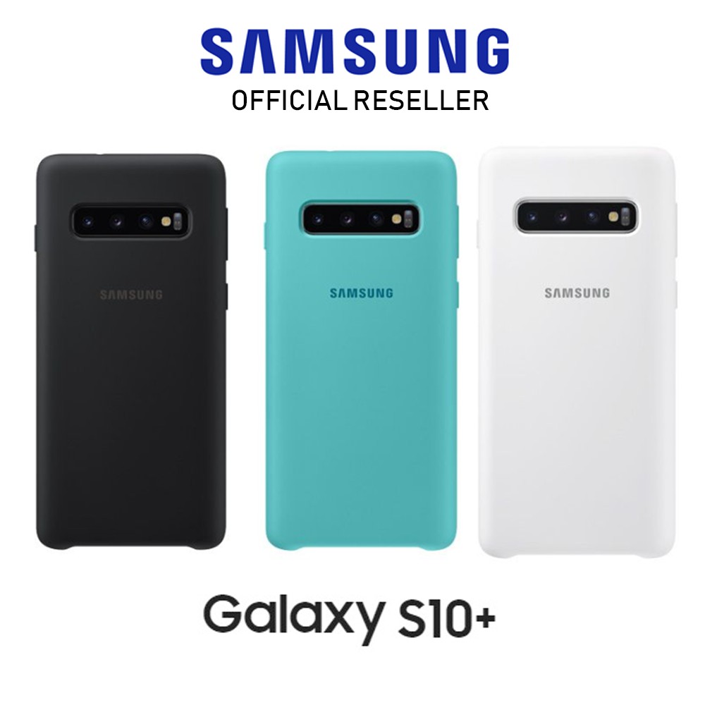 [ORIGINAL] Samsung Galaxy S10+ Silicone Cover S10 Plus Case Casing