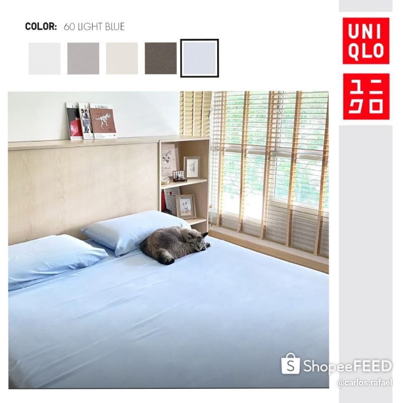 [Original] UNIQLO Japan AIRism Bed Collection Pillow Case/Bedsheet