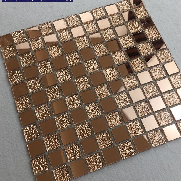 20 design Backsplash Crystal Glass Tile Siap Pelekat Self Adhesive