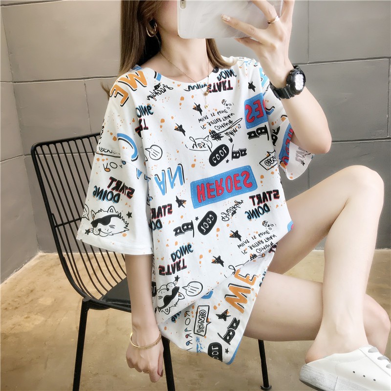 Korean fashion t shirt sale