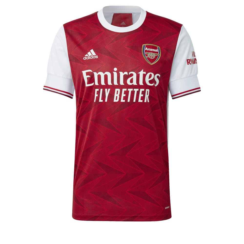 Adidas Arsenal FC 20/21 Home Jersey Men Red Burgundy US Size (100% ...