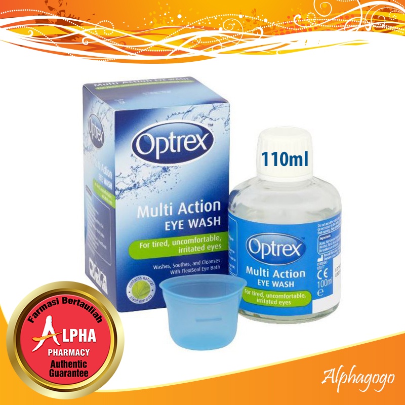 Optrex Multi Action Eye Wash (110ml) | Shopee Malaysia