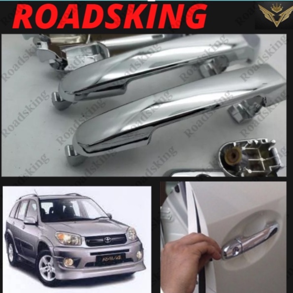 DOOR HANDLE CHROME TOYOTA RAV4 2006-2013 FULL SET 4 PCS | Shopee Malaysia