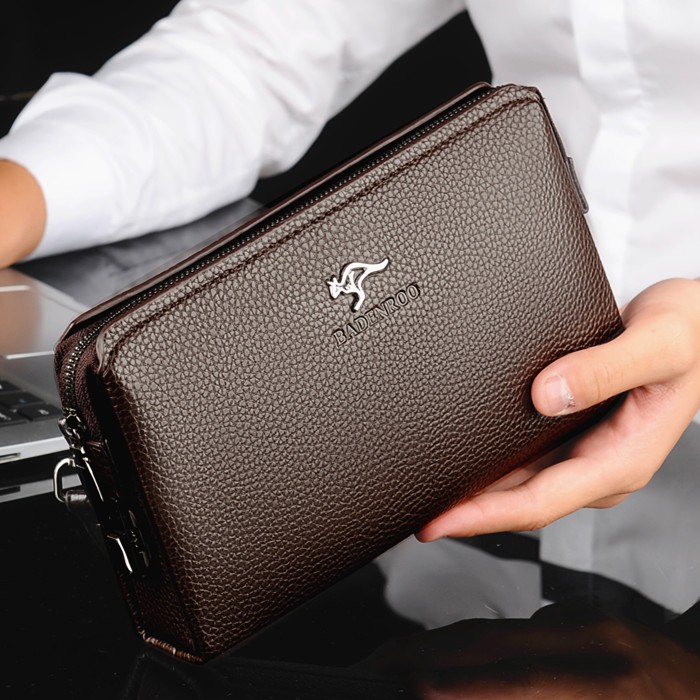 Men's clutch sales bag leather malaysia