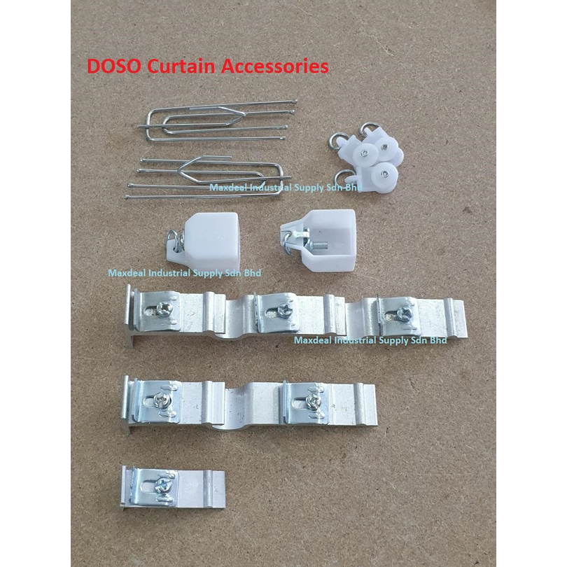 Quality DOSO Curtain Railing Accessories / Aksesori Besi Langsir DOSO ...