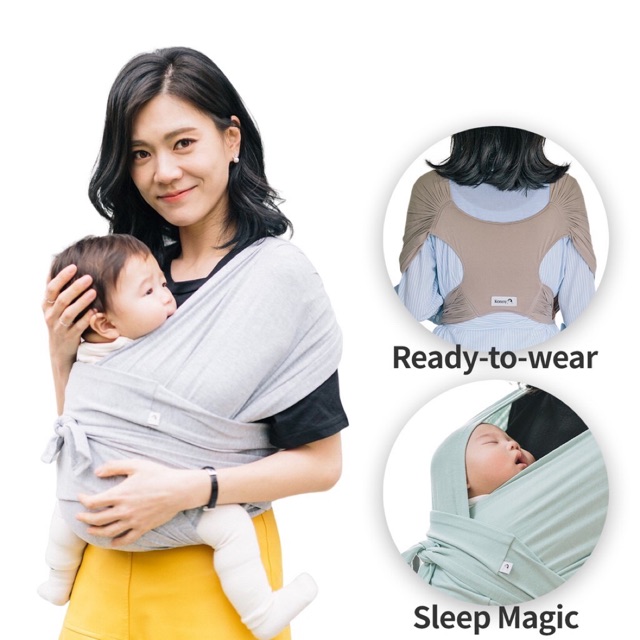 Konny baby carrier front hot sale facing