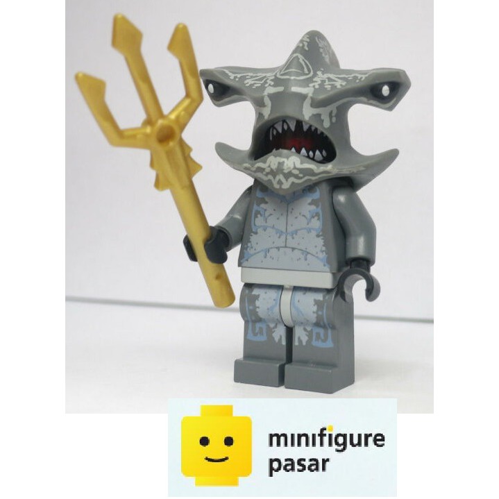 Lego hammerhead best sale shark minifigure