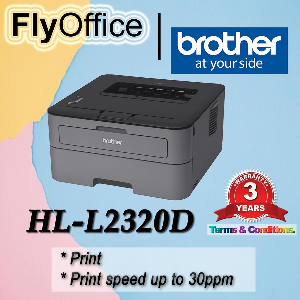 Brother HLL2320D HLL2320D L2320D 2320 Single Duplex Monochrome Laser