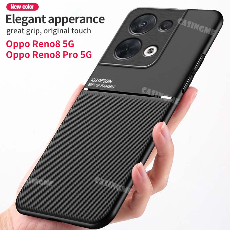 Oppo Reno8 5G Magnetic Soft Matte Silicone Casing For OPPO Reno8 Reno 8 ...