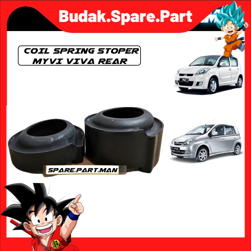 PERODUA MYVI VIVA ALZA REAR COIL SPRING STOPPER / RUBBER SEAT LOWER ...