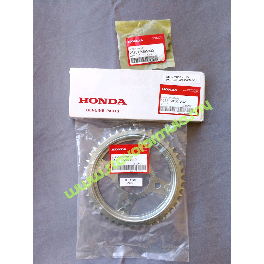 Setting sprocket honda rs 2024 150