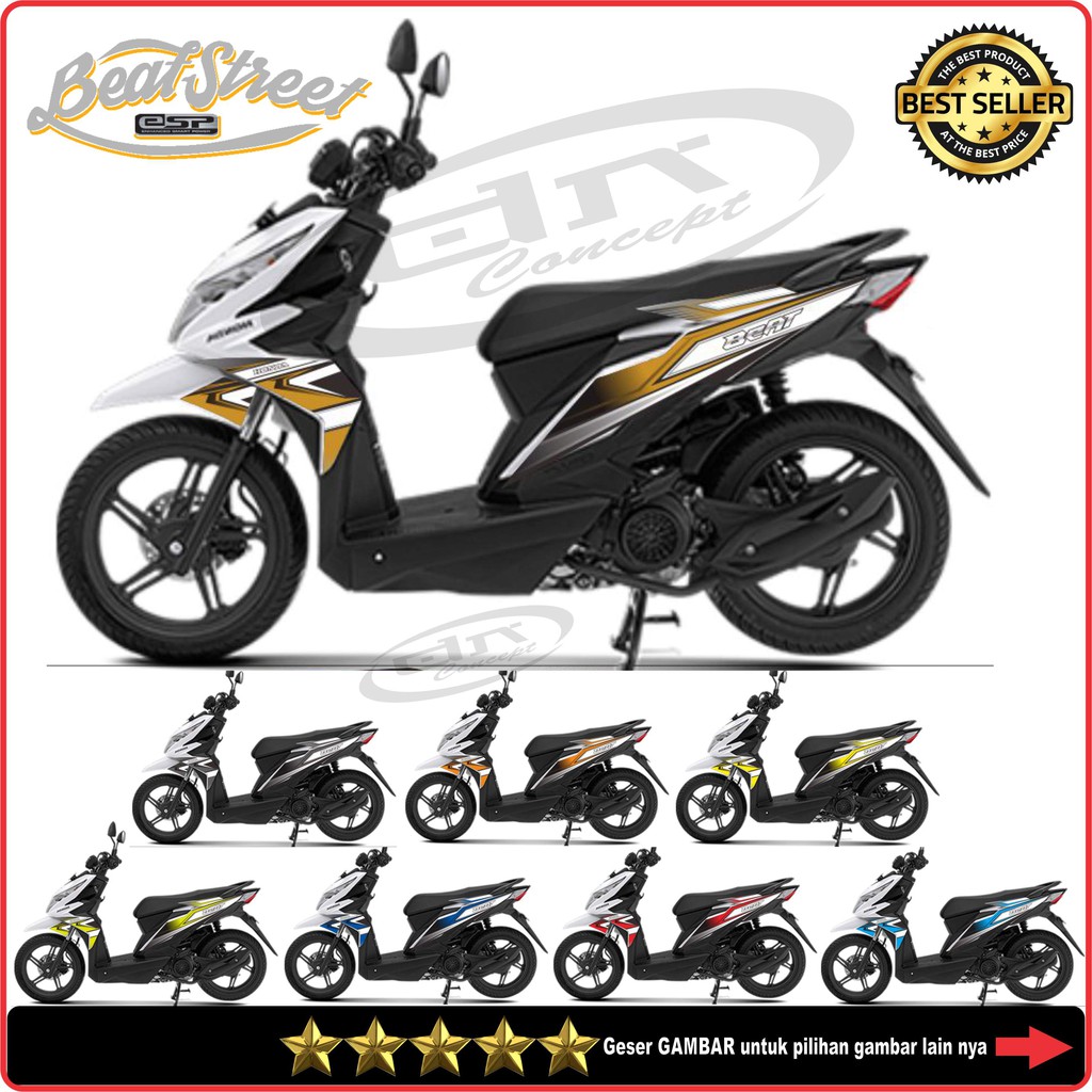 Striping Beat STREET Esp New FI Motif Variations 5 / Beat Thailook ...
