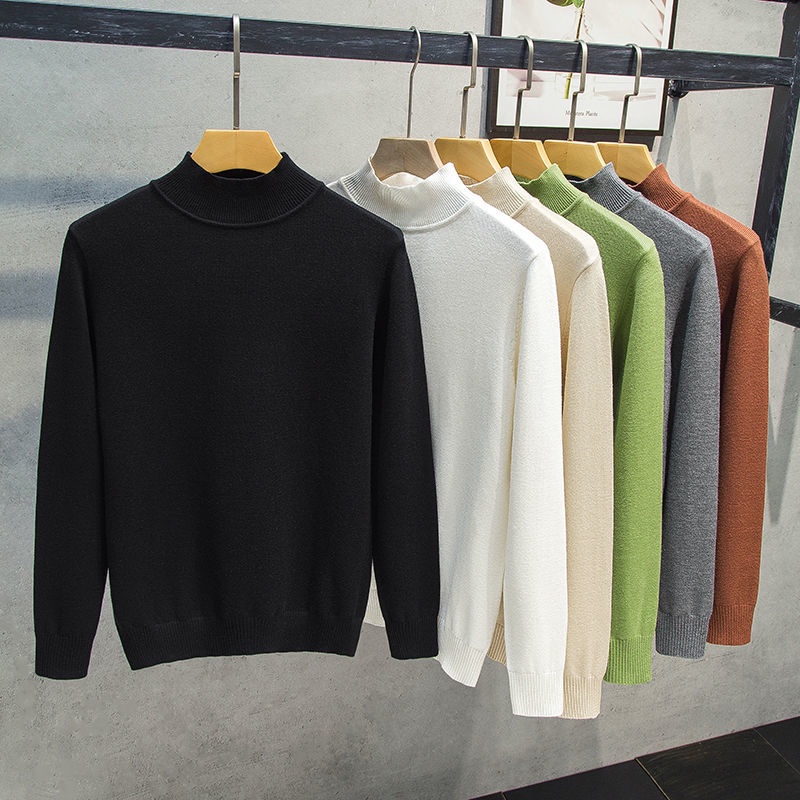 Korean Long-sleeved Turtleneck for Men