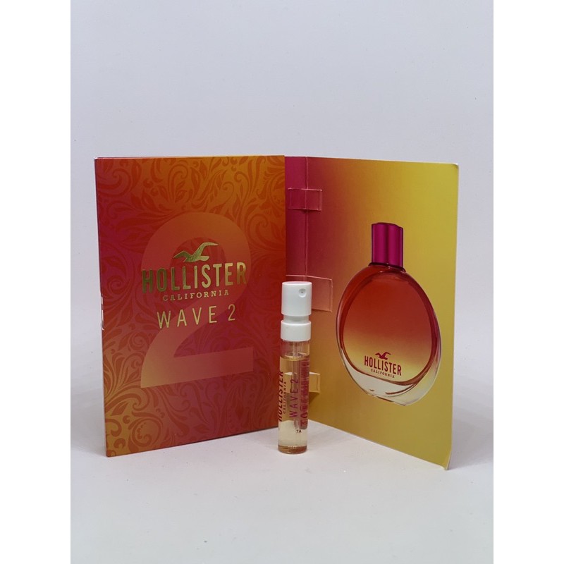 Vial Perfume Hollister California Wave 2 EDP Vial Perfume for Her
