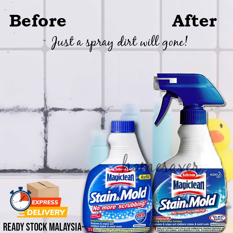 Magic Clean Stain & Mold Toilet Dirt Remover 400ml / Floor Cleaner 2 liter  / Magiclean wipes