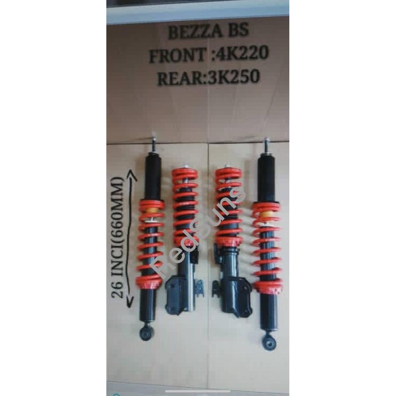 AR Racing Adjustable Absorber for Perodua Bezza | Shopee Malaysia