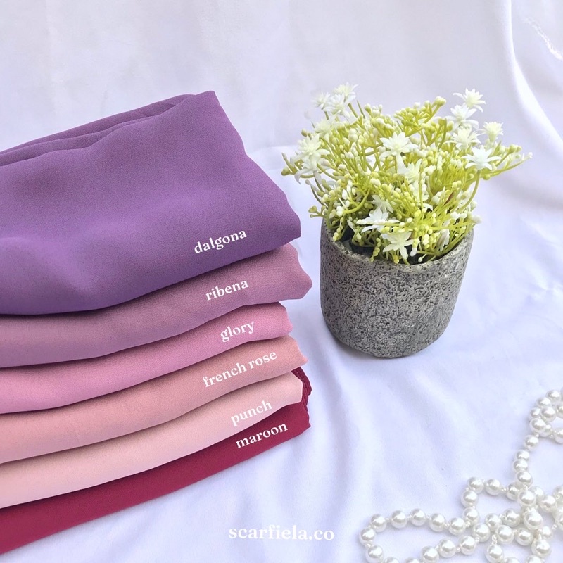 shawl korean chiffon