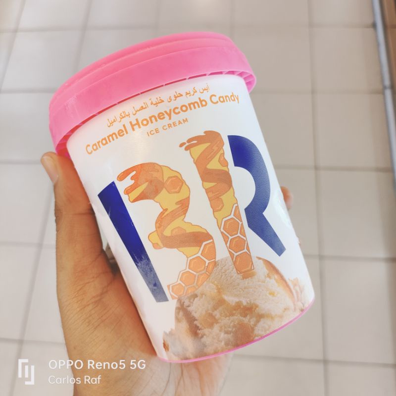 [Halal] Baskin Robbins Pint Ice Cream (500ml/1Liter) Pralines/Cotton