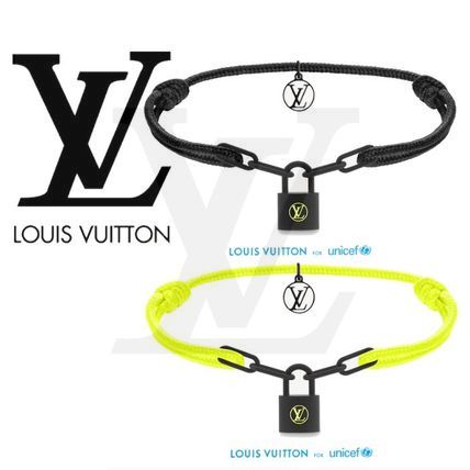 Shop Louis Vuitton 2022 SS Silver Lockit X Virgil Abloh Bracelet, Black  Titanium (Q05270, Q05268) by iRodori03