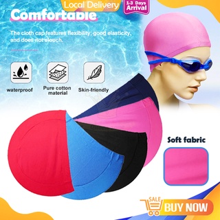 Nabaiji, Mesh Fabric Swim Cap