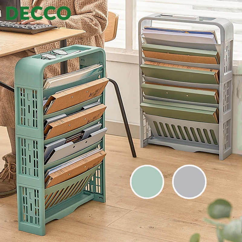 Decco Deskside Storage Book High School Students Classroom Multilayer ...