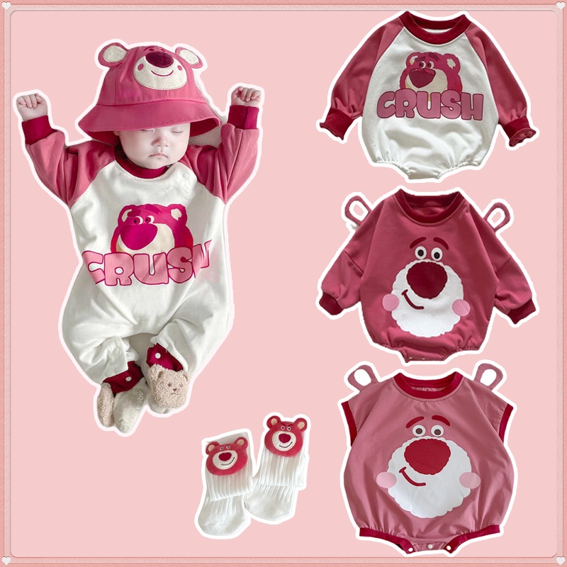 Bear Newborn Cotton Romper