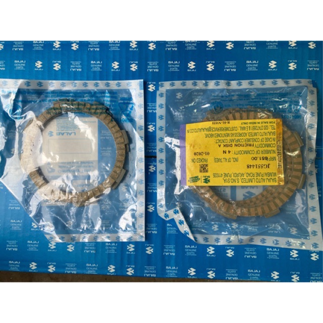 Bajaj pulsar 150 discount clutch plate set price